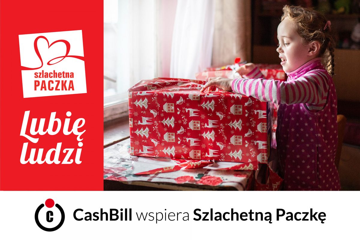 CashBill wspiera Szlachetną Paczkę