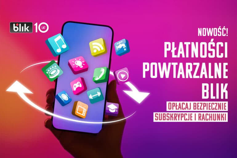 Płatności powtarzalne BLIK w CashBill
